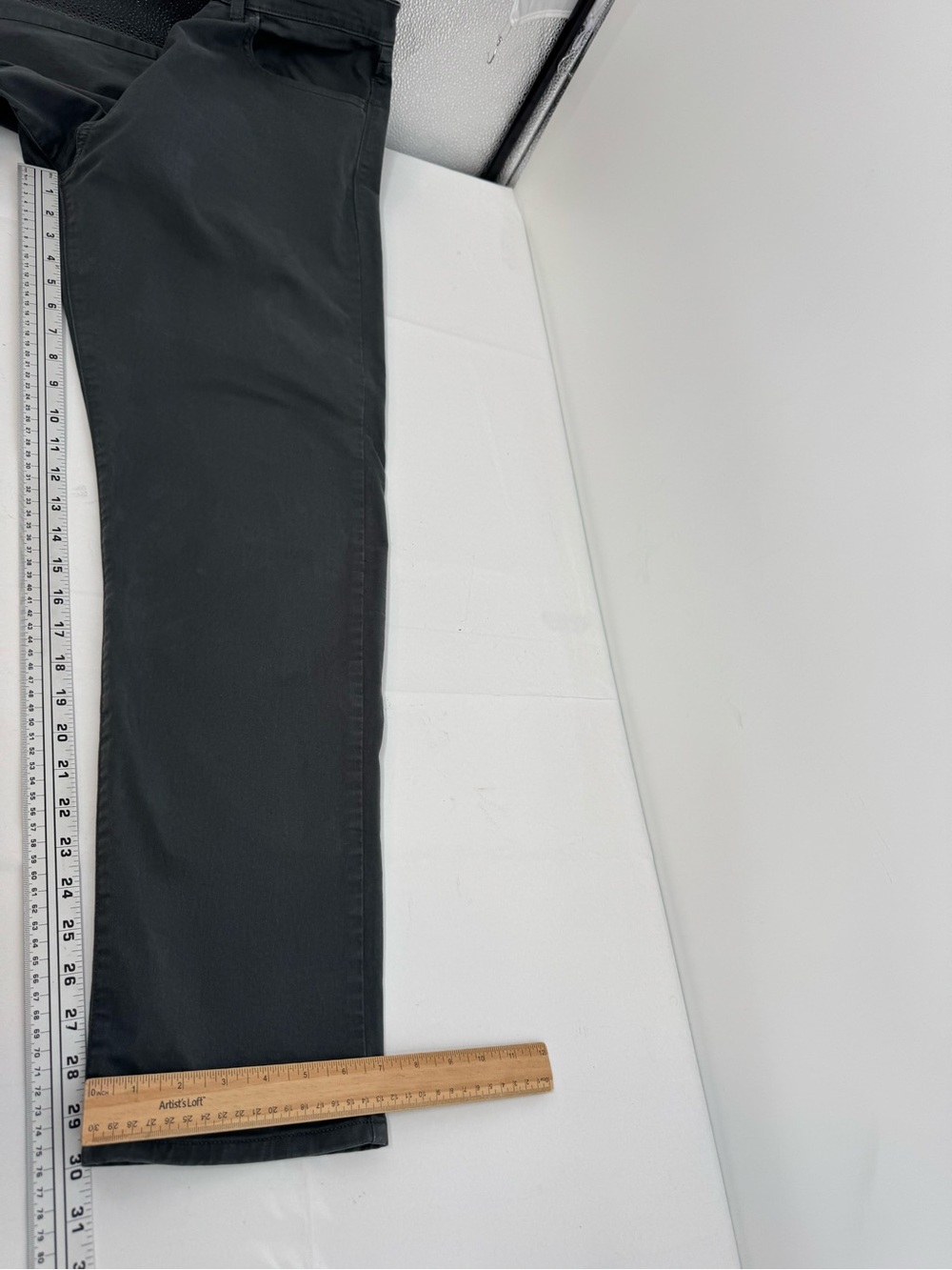 Flint And Tinder Pants Mens 34 X 30 Charcoal Tapered Fit Chino Casual - Picture 9 of 9
